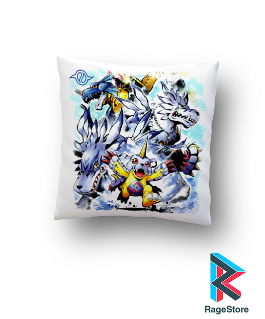 Almohada Gabumon Evoluciones - Digimon