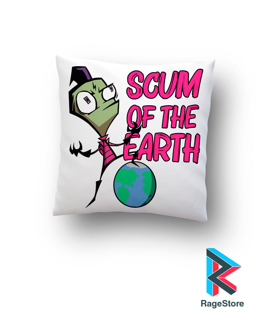 Almohada Scum Of The Earth- Invasor Zim