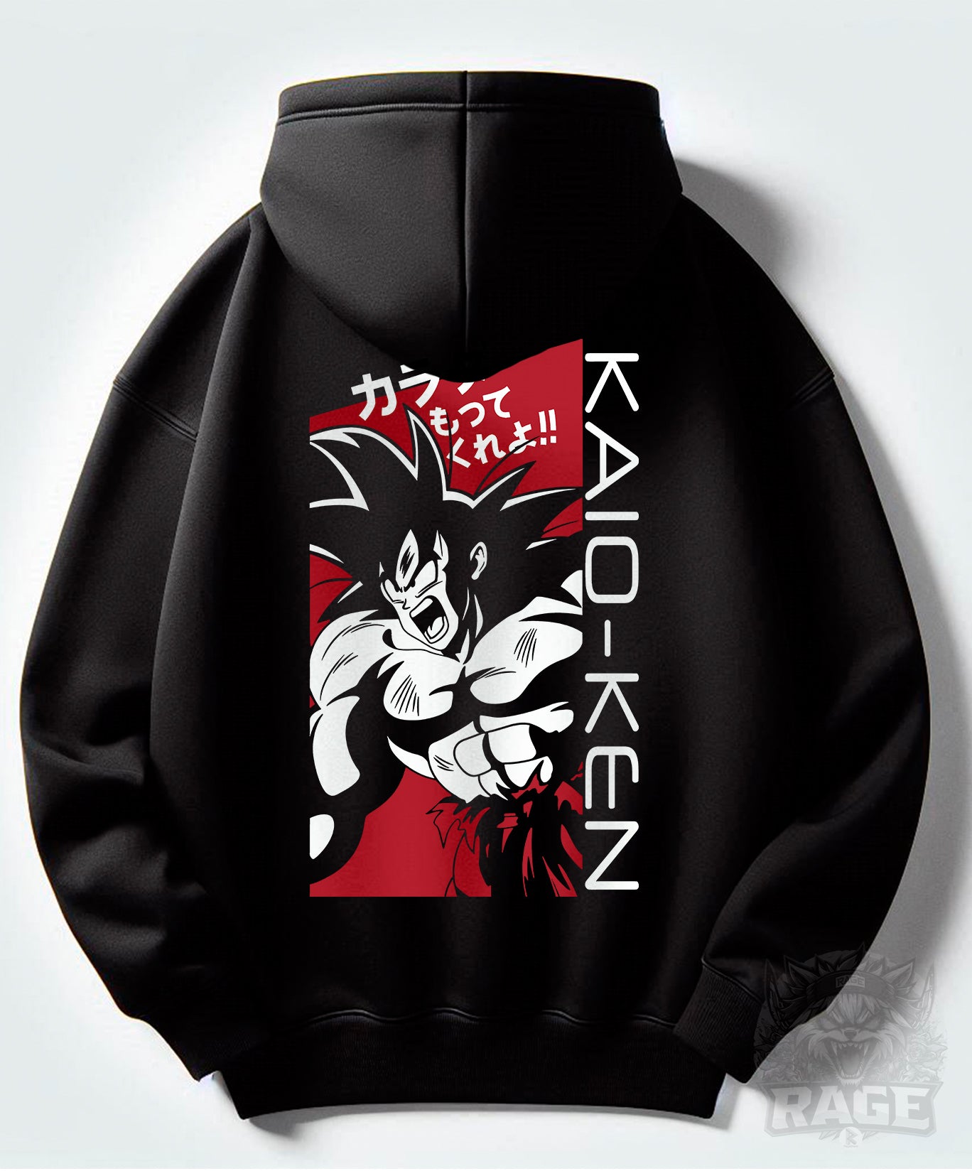 Hoodie negro Goku Kaio-Ken