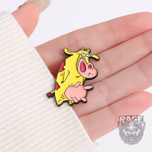 1x Pin de La Vaca y el Pollito (Elige tu diseño)