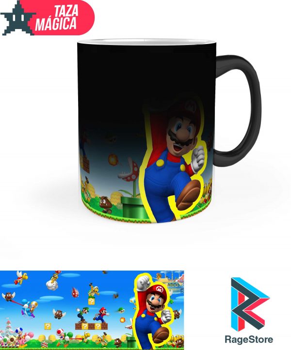 Taza magica supermario