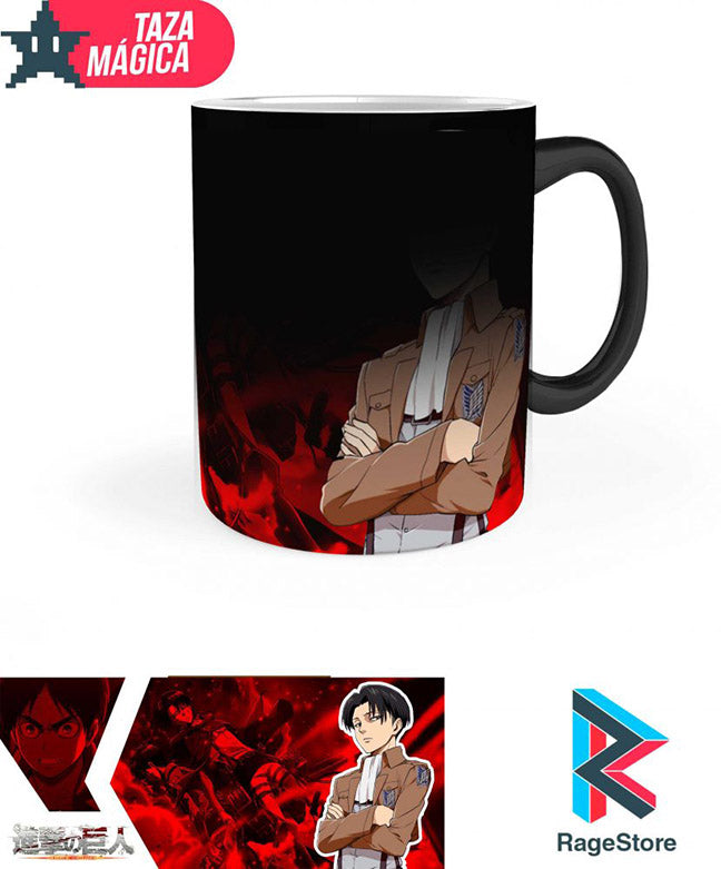 Taza magica Levi SNK