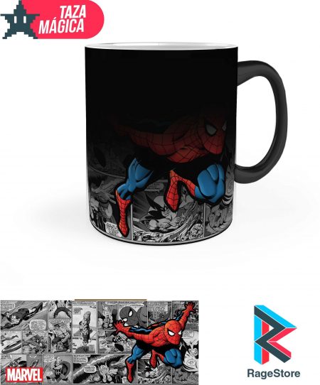 Taza magica Spiderman