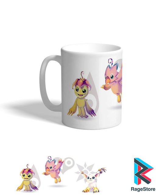 Taza Emblemas PAL - Digimon