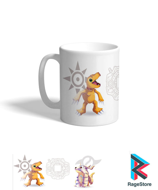 Taza Emblemas VA - Digimon