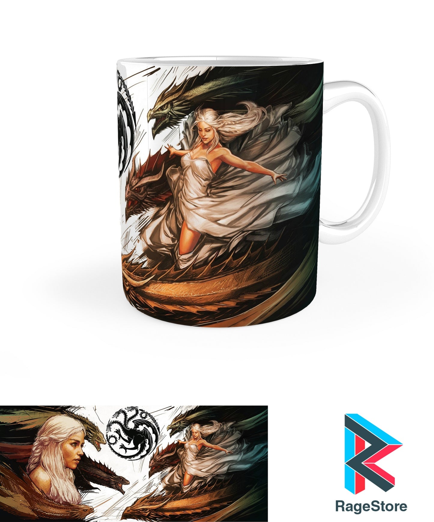 Taza Daenerys mother of dragons