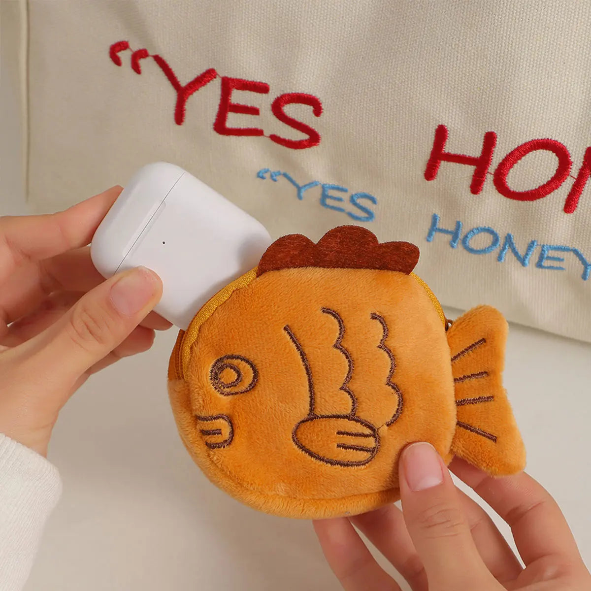 Monedero bolsita Taiyaki