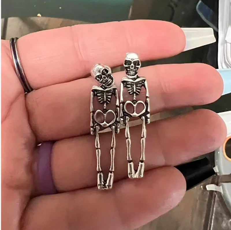 2x Aretes de Calavera