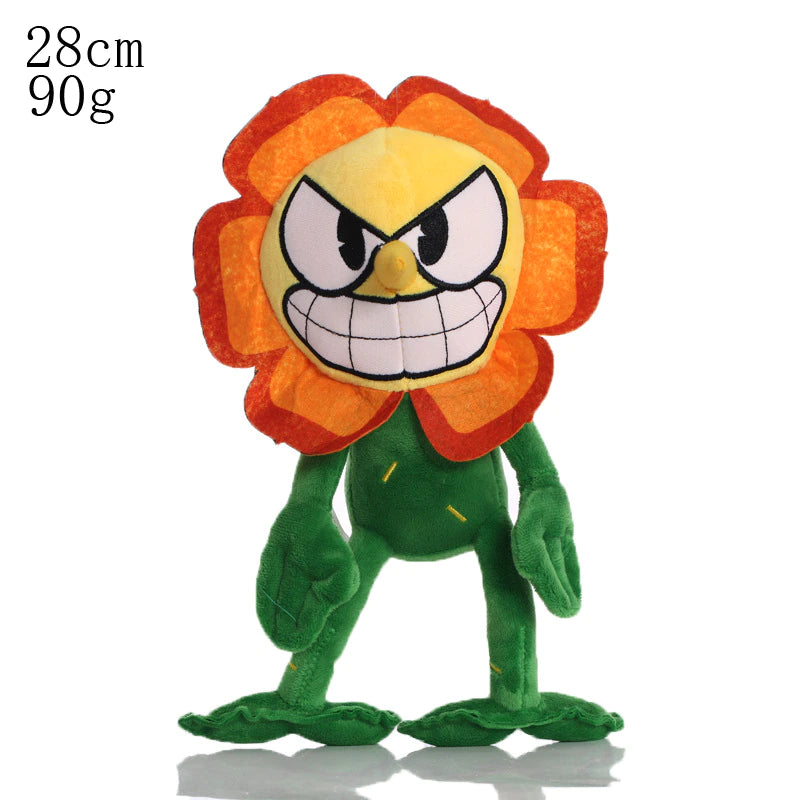 Peluche de planta Clavel de Cagney (28 cm) - Cuphead