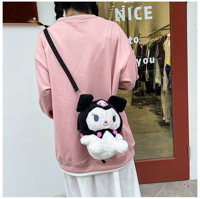 Bolsa Kuromi (peluche)