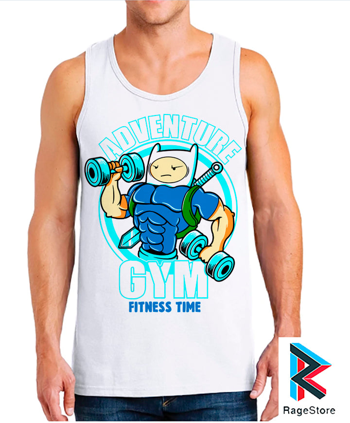 Camiseta Fitness Time - Adventure Time