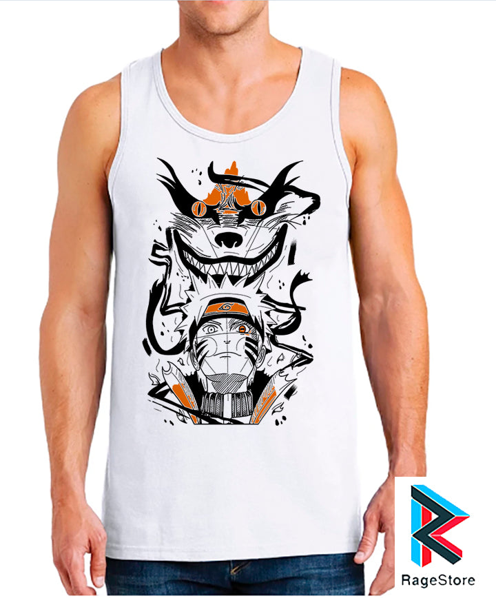 Camiseta Kurama Chakra Mode - Naruto