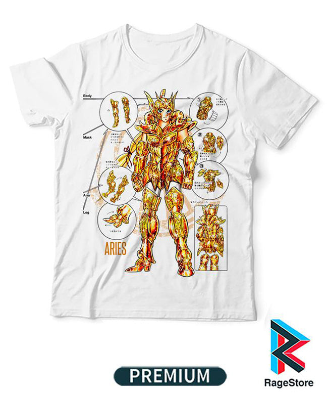 Gold Saint Aries - Saint Seiya (Playera o Blusa)