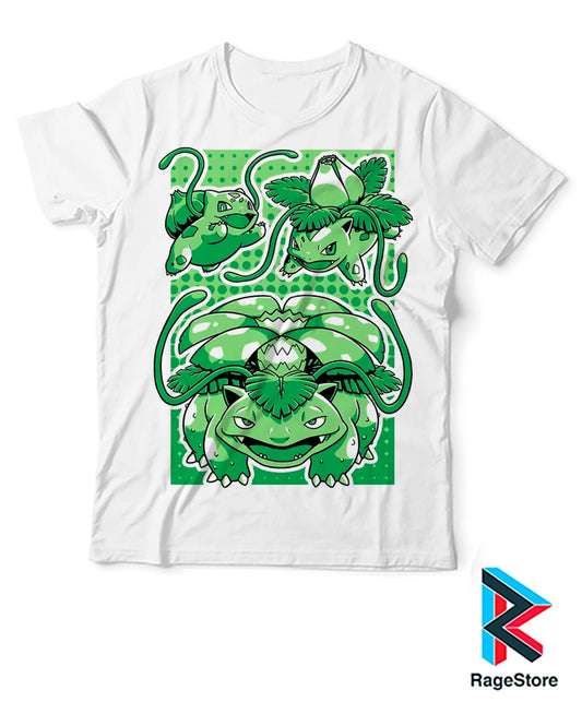 Bulbasaur Evolutions - Pokemon (Playera o Blusa)