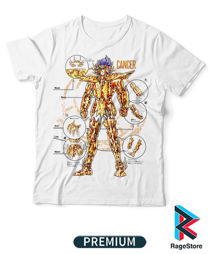 Gold Saint Cancer - Saint Seiya (Playera o Blusa)