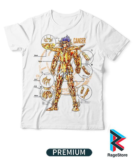 Gold Saint Cancer - Saint Seiya (Playera o Blusa)