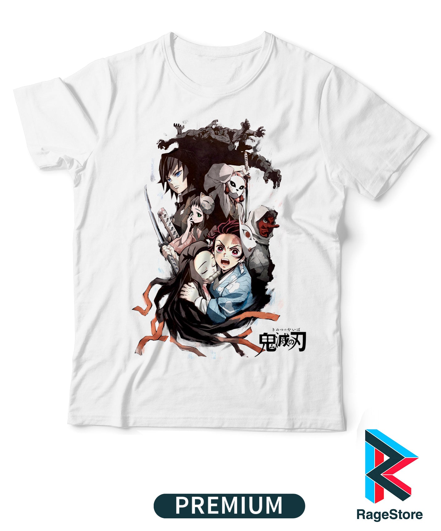 Demon Slayer season 1 - Kimetsu No Yaiba (Playera o Blusa)