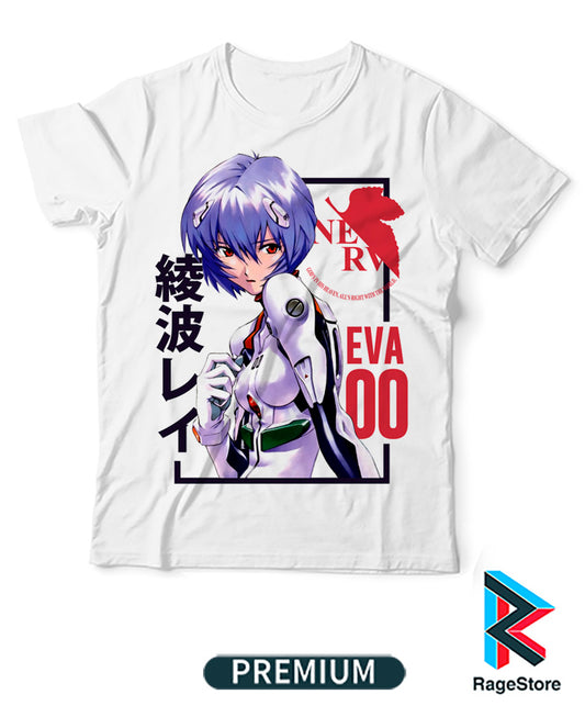 Eva 00 Rei - Evangelion (Playera o Blusa)