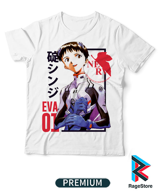 Eva 01 Shinji - Evangelion (Playera o Blusa)