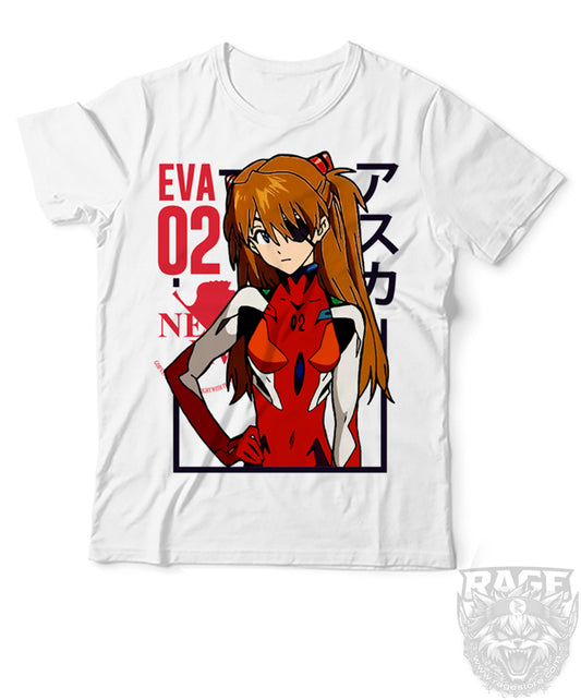 Eva 02 Asuka 22 - Evangelion (Playera o Blusa)