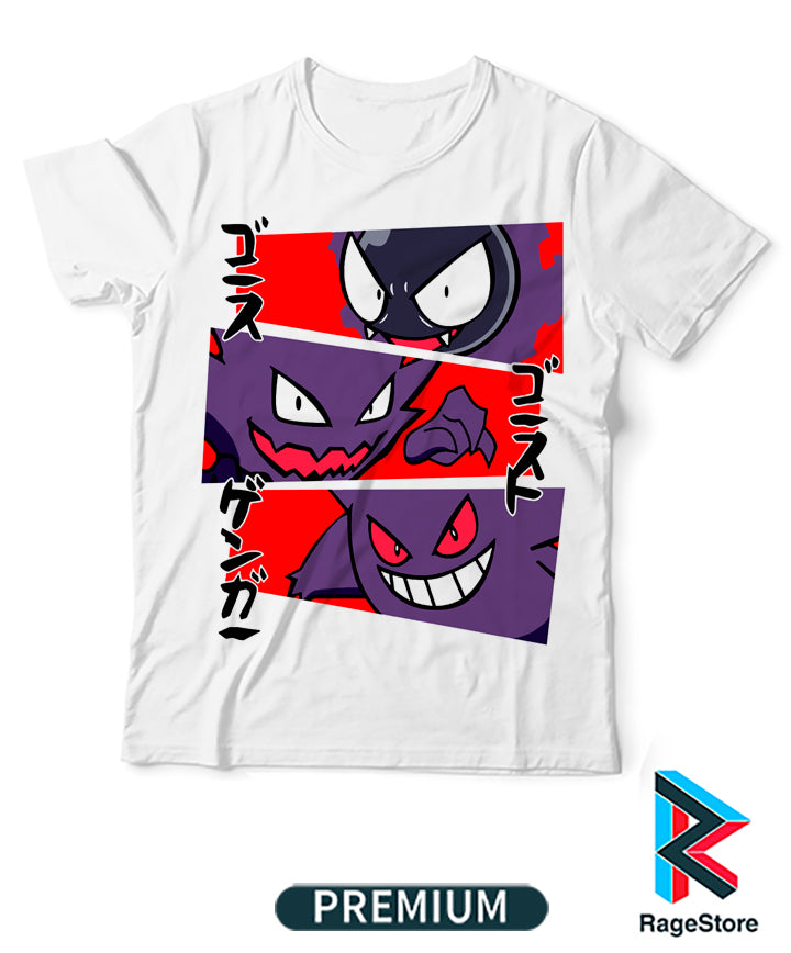 Gengar Evoluciones - Pokemon (Playera o Blusa)