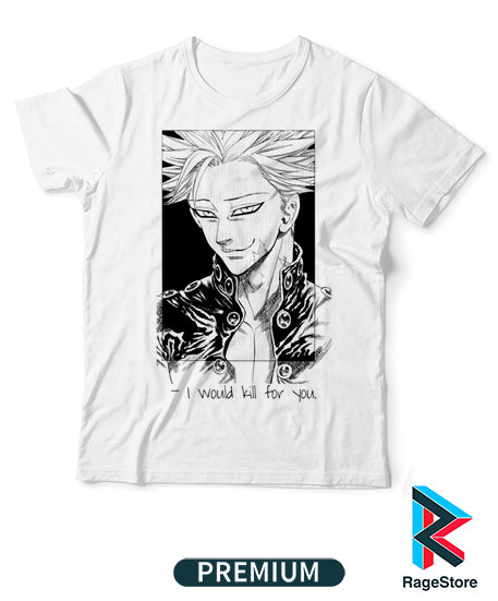 Kill For U - Nanatsu No Taizai (Playera o Blusa)