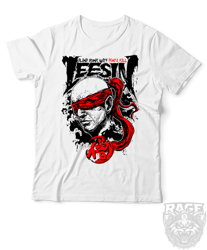 Playera blanca Lee Sin - League Of Legends