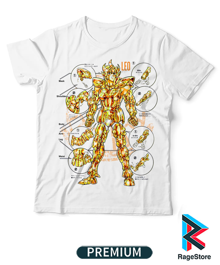 Gold Saint Leo - Saint Seiya (Playera o Blusa)