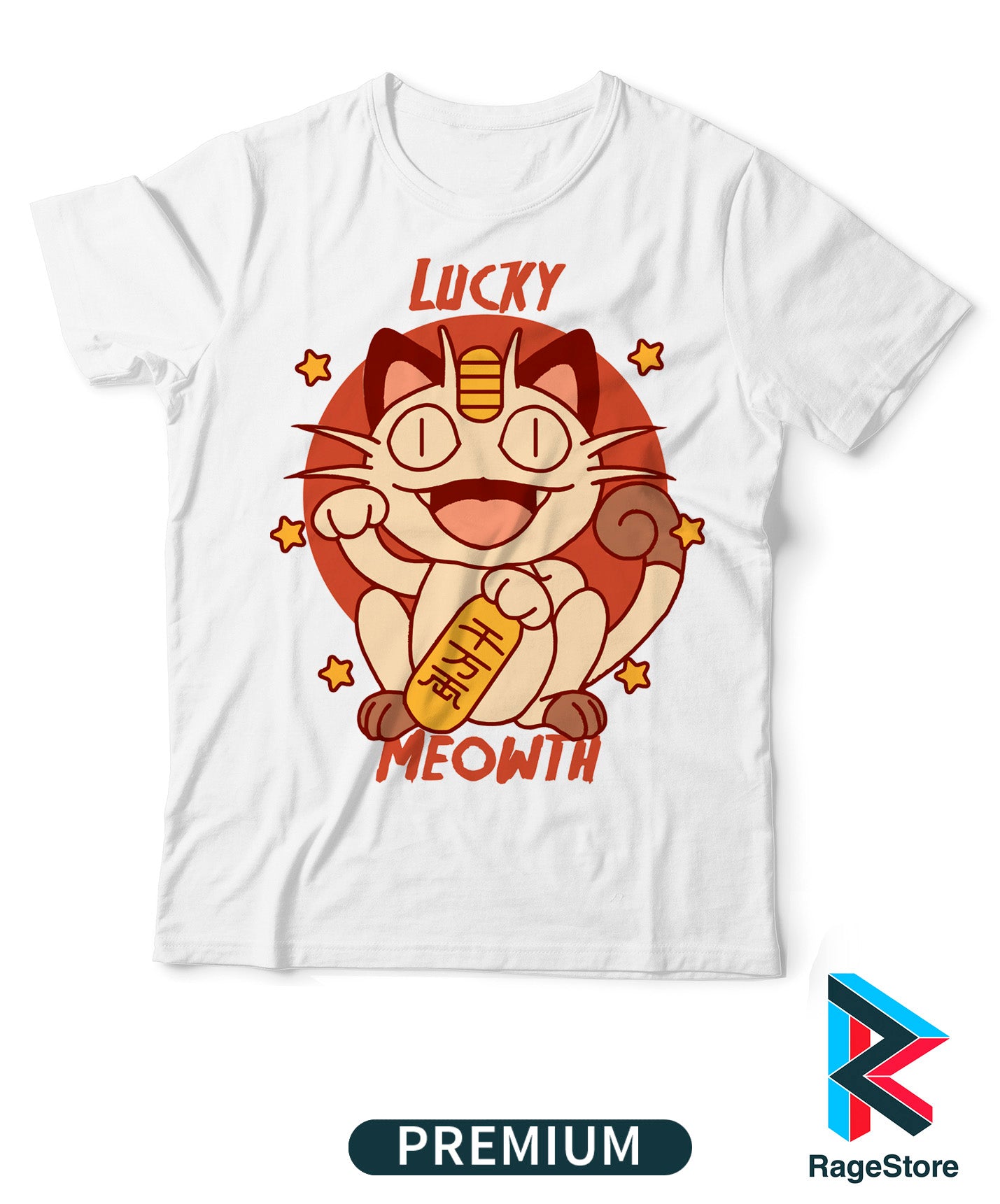 Lucky Meowth - Pokemon (Playera o Blusa)