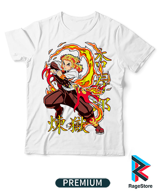 Pilar de la Llama - Kimetsu No Yaiba (Playera o Blusa)