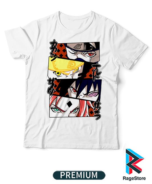 Equipo 7 - Playera o Blusa de Naruto