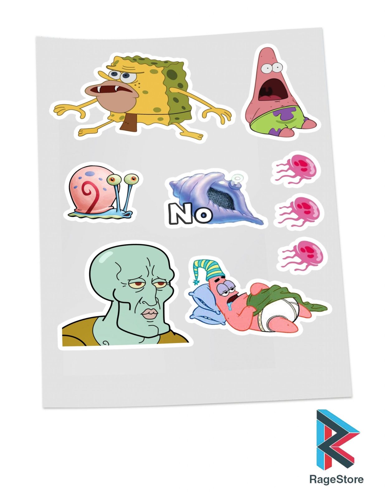 Stickers Bob Esponja Memes