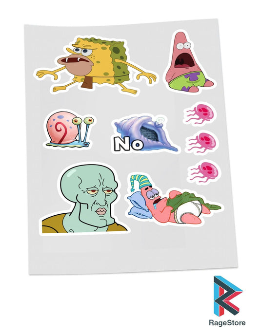 Stickers Bob Esponja Memes