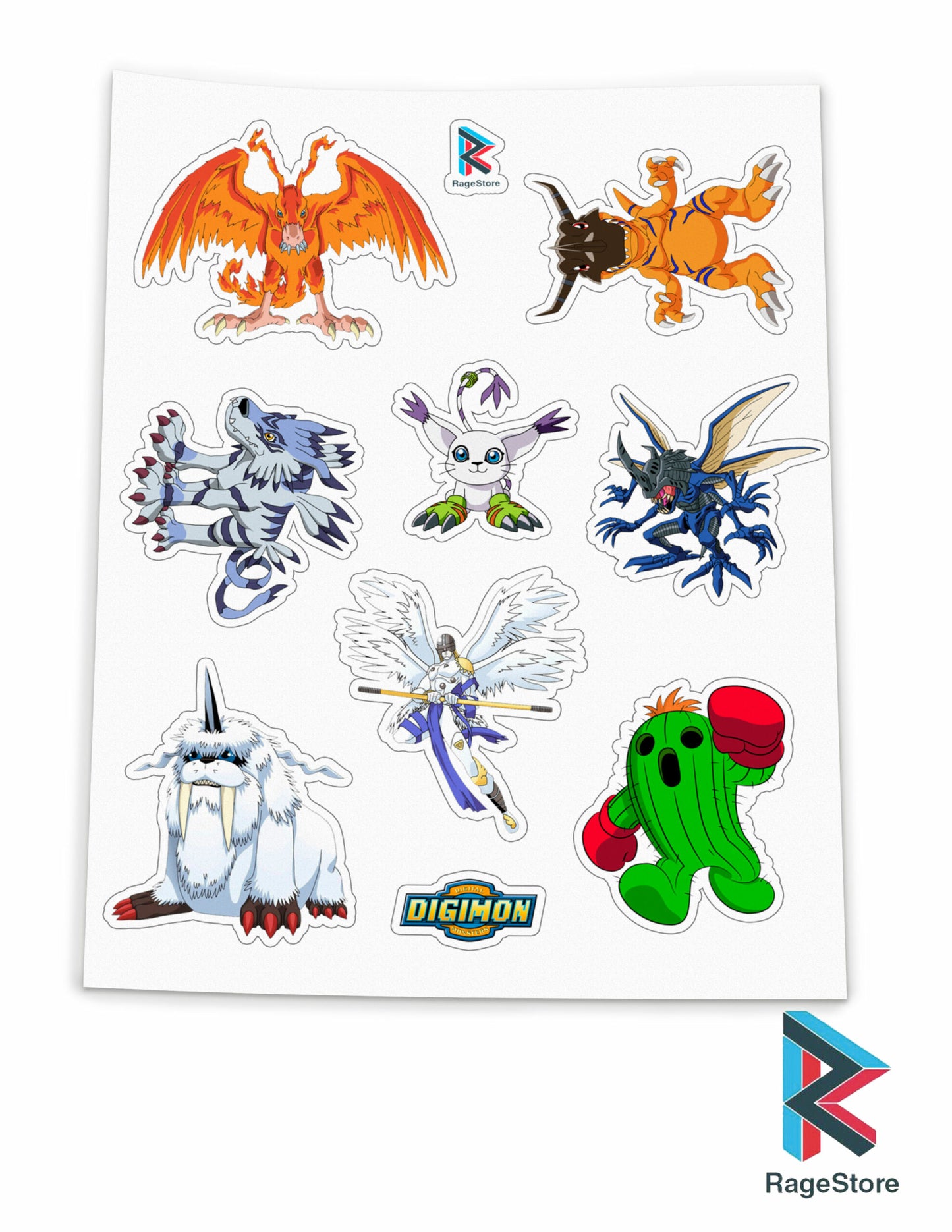 Stickers Nivel Adulto - Digimon