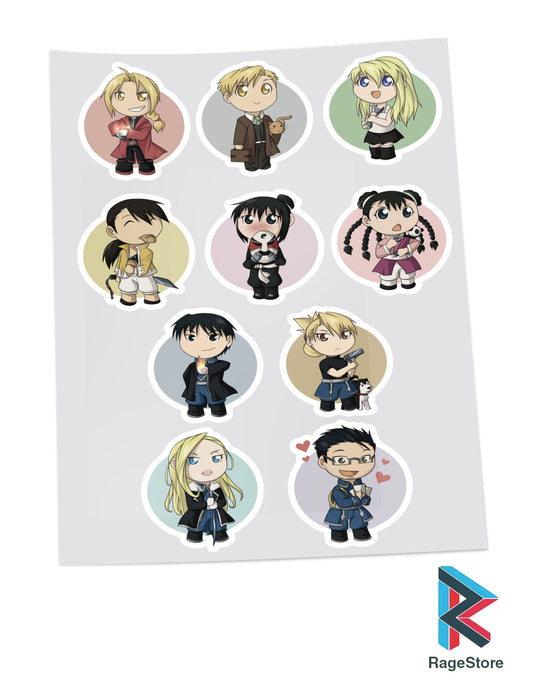 Stickers Fullmetal Alchemist