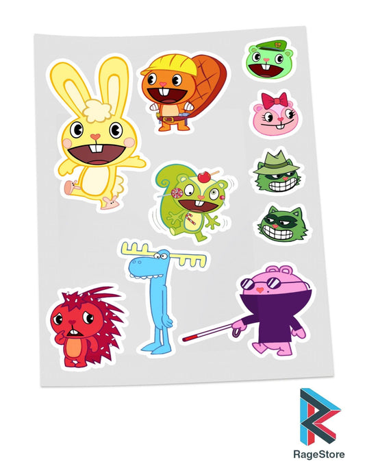 Stickers Happy Tree Friends