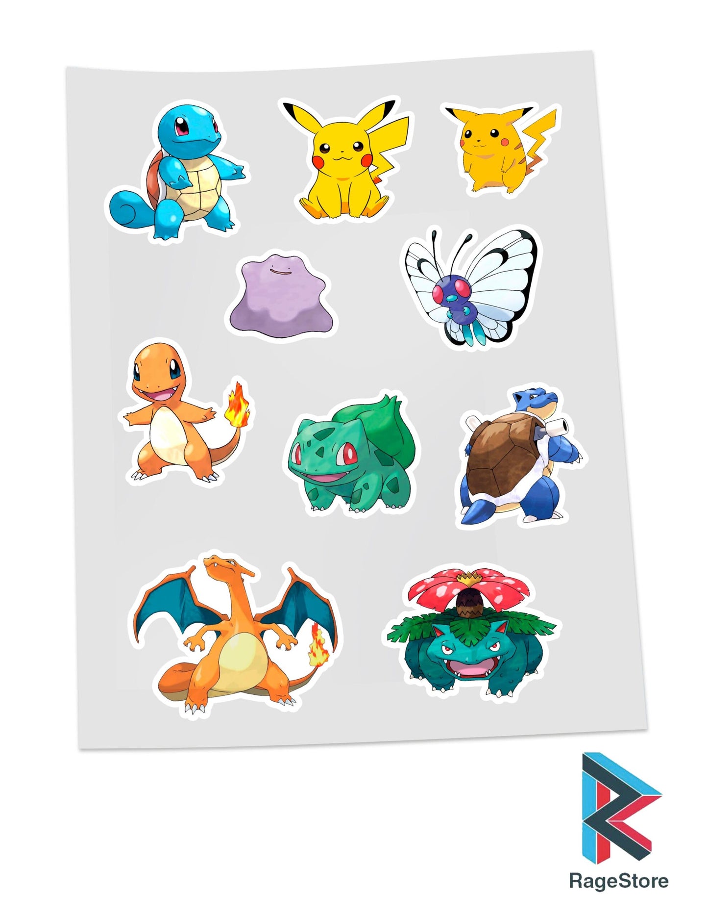 Stickers Pokemon Starters