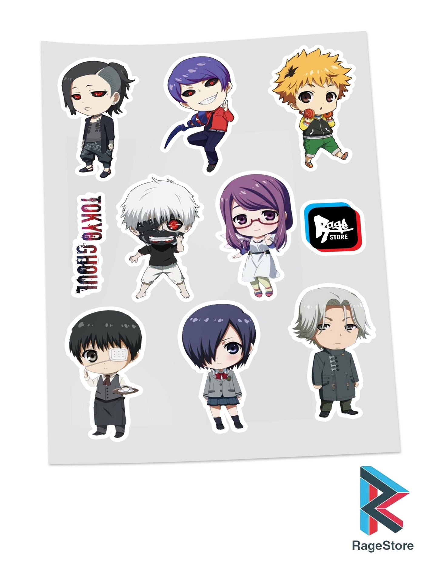 Stickers Tokyo Ghoul Chibi