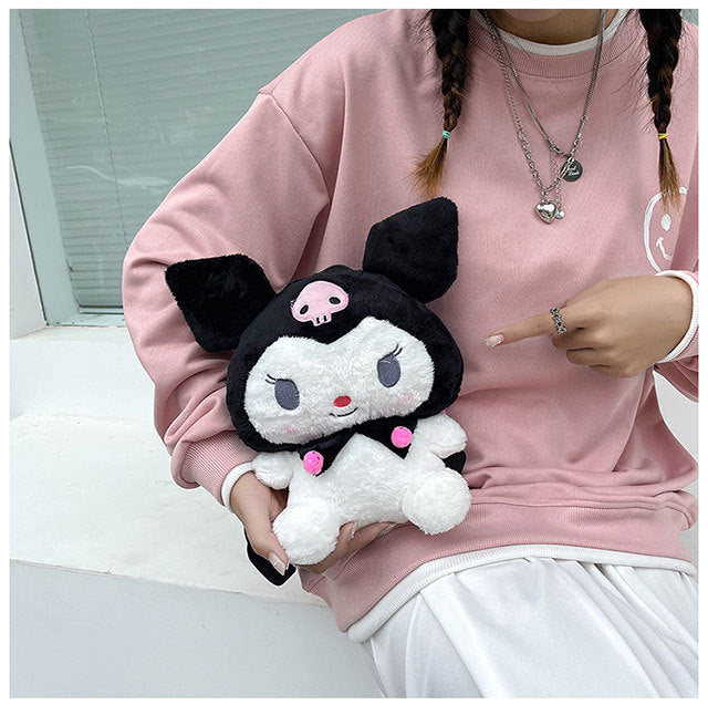 Bolsa Kuromi (peluche)