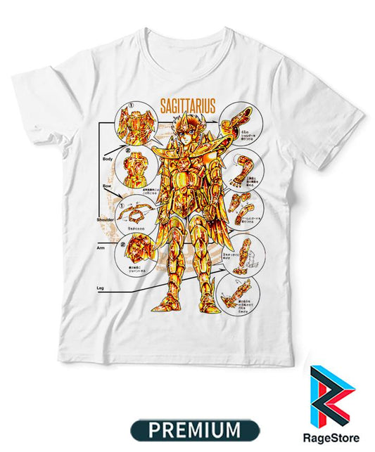 Gold Saint Sagittarius - Saint Seiya (Playera o Blusa)