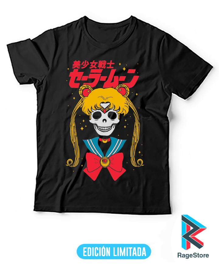 Playera Sailor Moon calavera (dtg)