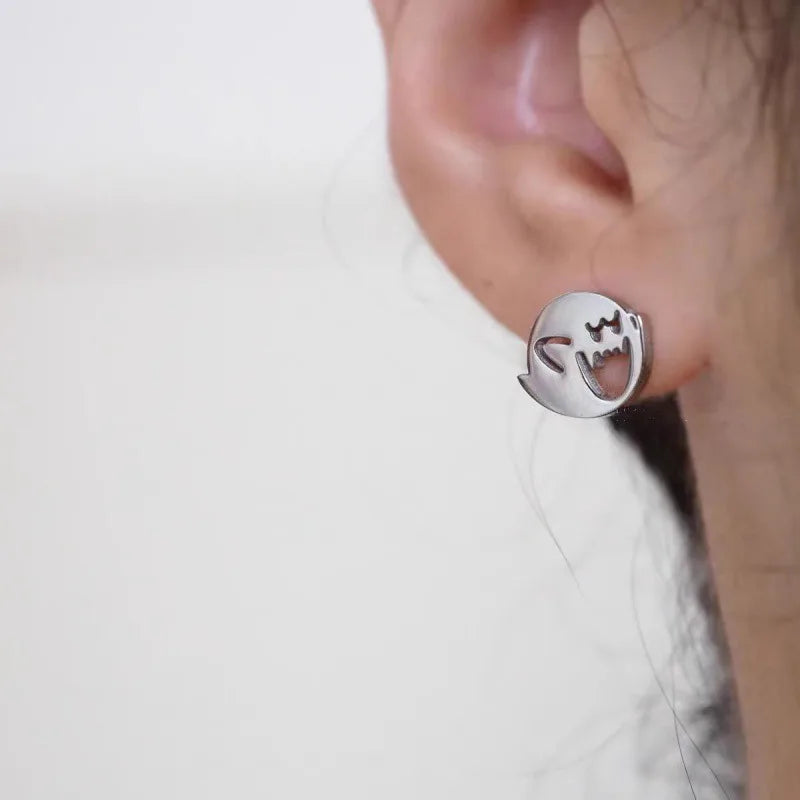 2x Aretes de Boo - Mario bros