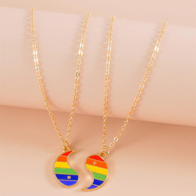 2x Collares para pareja Love pride