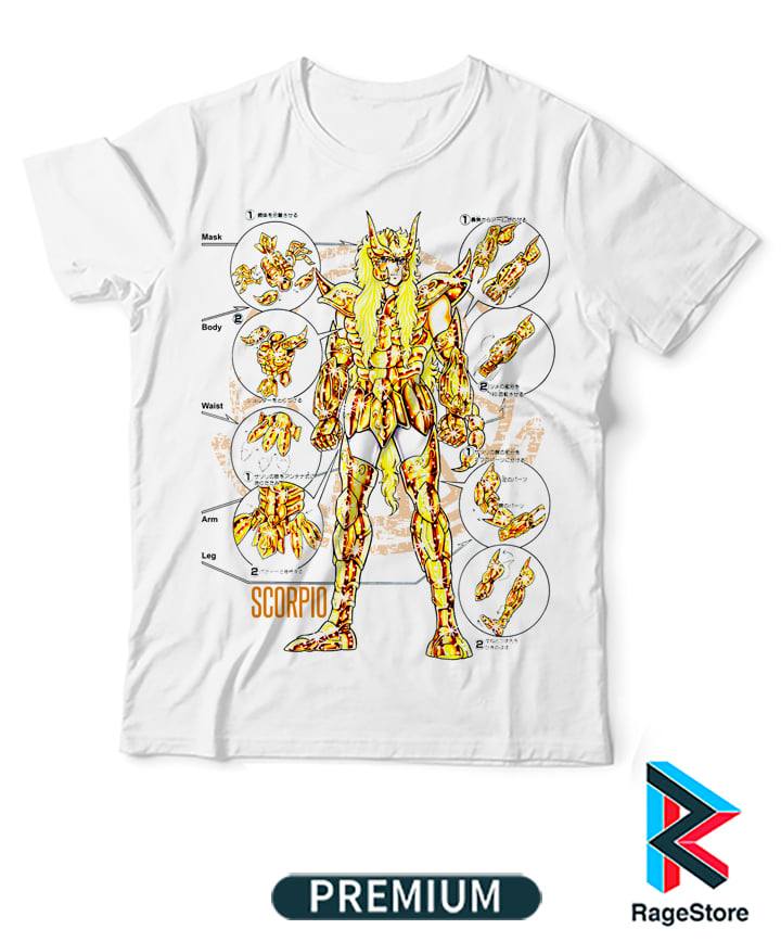 Gold Saint Scorpio - Saint Seiya (Playera o Blusa)