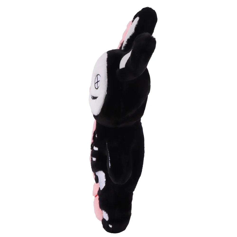 Peluche de conejo de 2 cabezas gótico