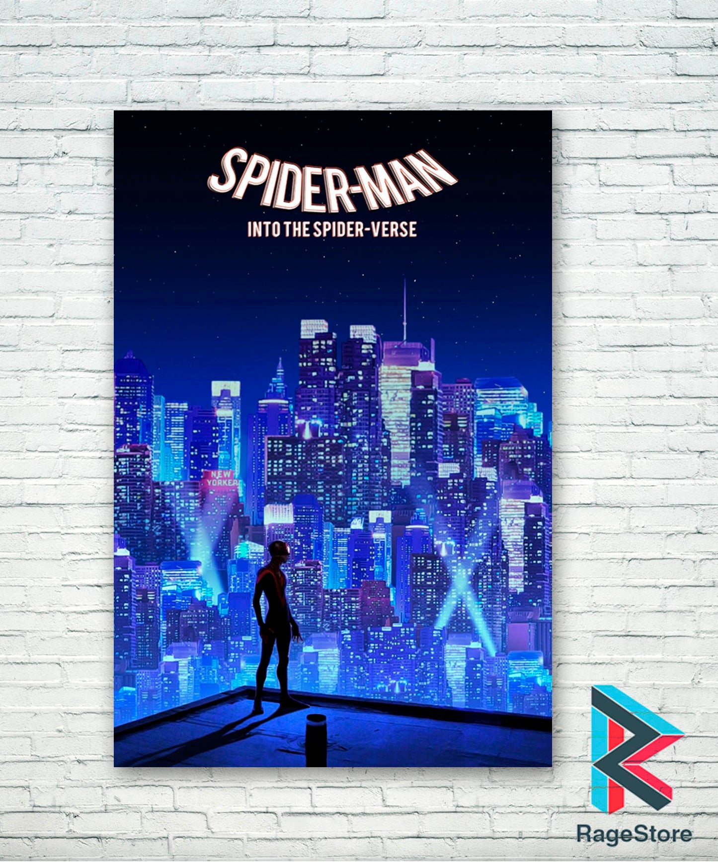 Póster Un Nuevo Universo - Spider-man