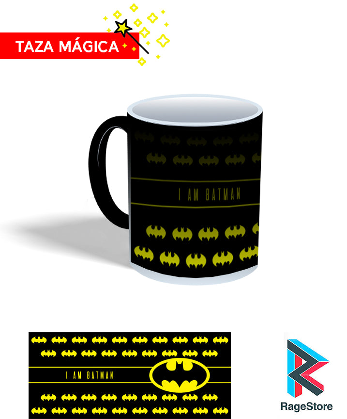 Taza mágica I'm Batman