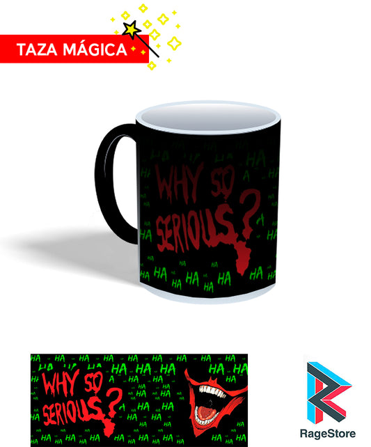 Taza mágica Why So Serious?