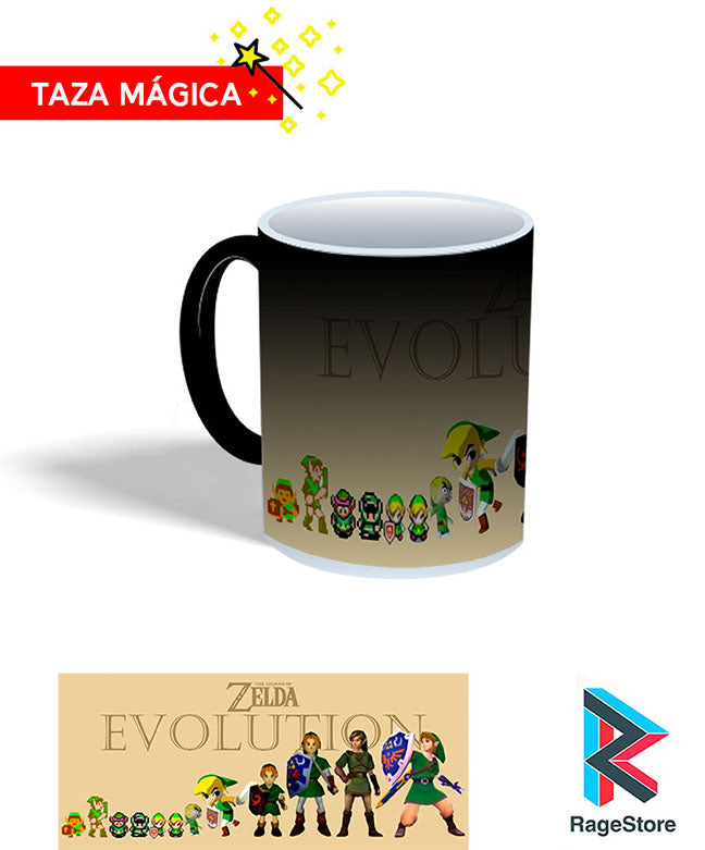 Taza magica Link Evoluciones - Zelda