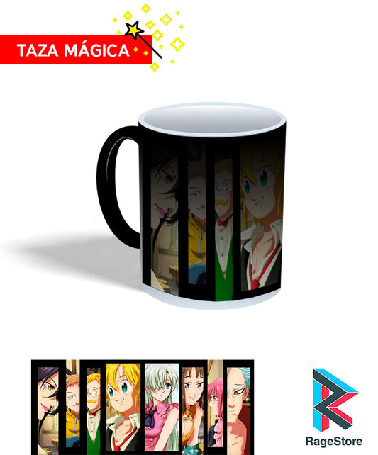 Taza mágica Nanatsu No Taizai